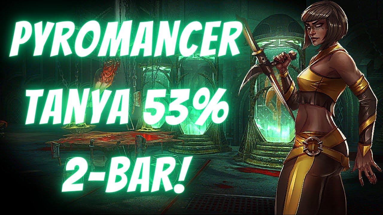 MKX | Pyromancer Tanya 53% 2-bar!