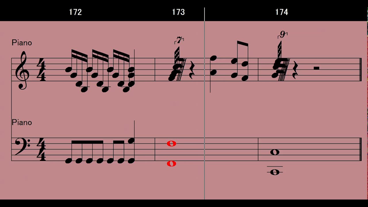 【Piano】Tears（X JAPAN）②
