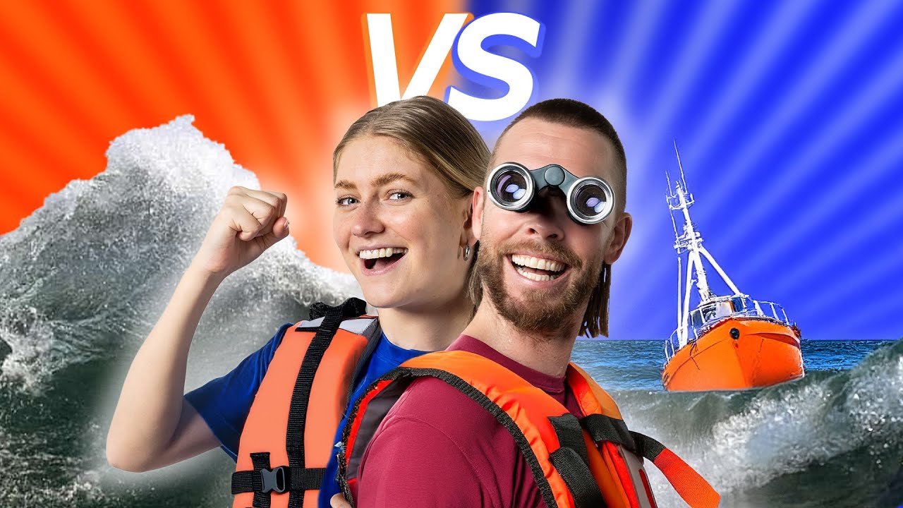 DE REDDINGSBRIGADE IN ACTIE TIJDENS DE BATTLE! 🌊 | The Battle Lifesaving