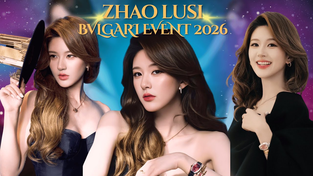 Zhao Lusi Becomes Global Fashion Headline After Wearing 2026 Couture at BVLGARI Event