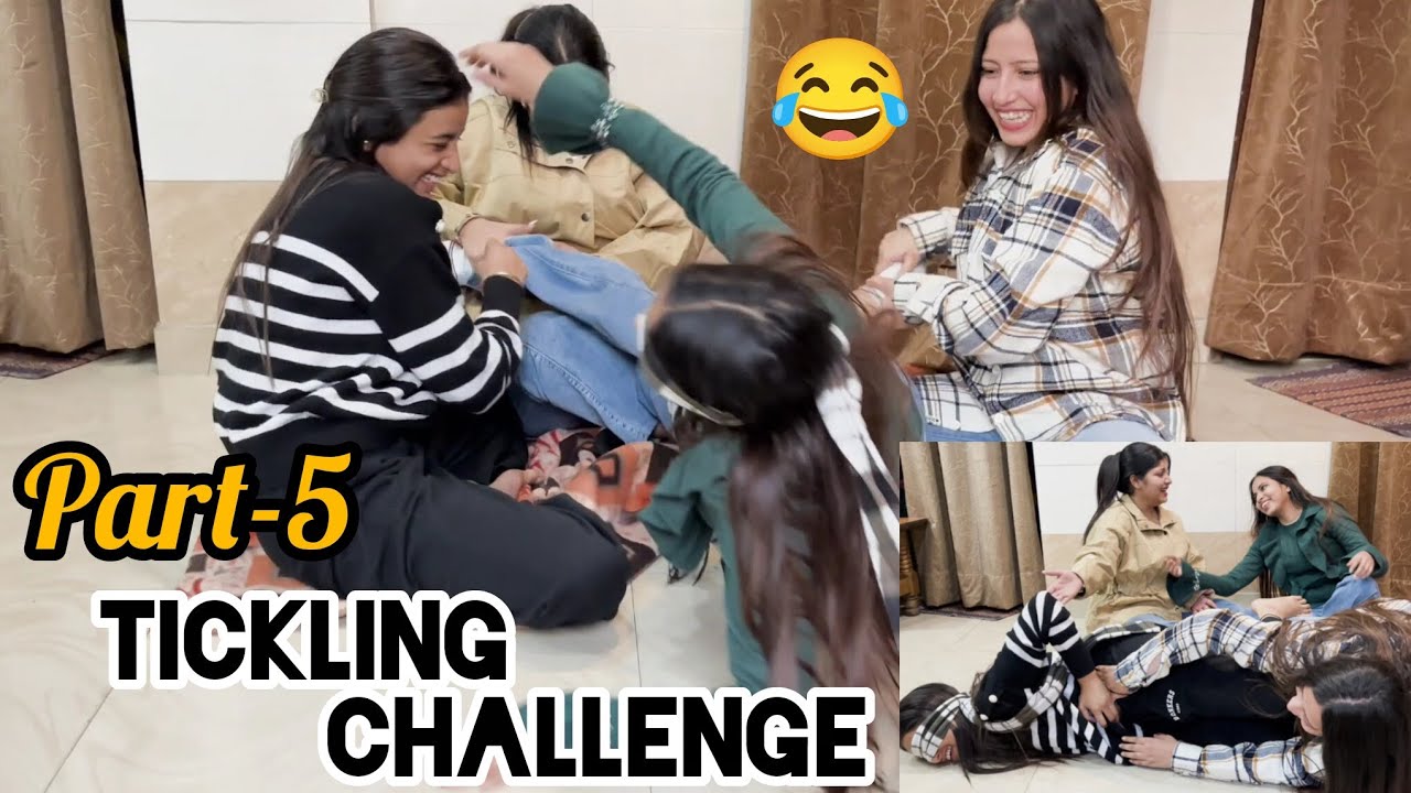 *TICKLING CHALLENGE*😂 Extremely Fun Challenge 😅|| TheLakshmivlogtoday