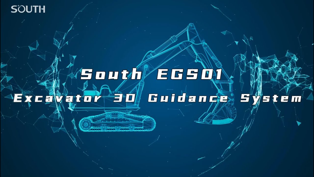 SOUTH Intelligent 3D Excavator Guidance System EGS01