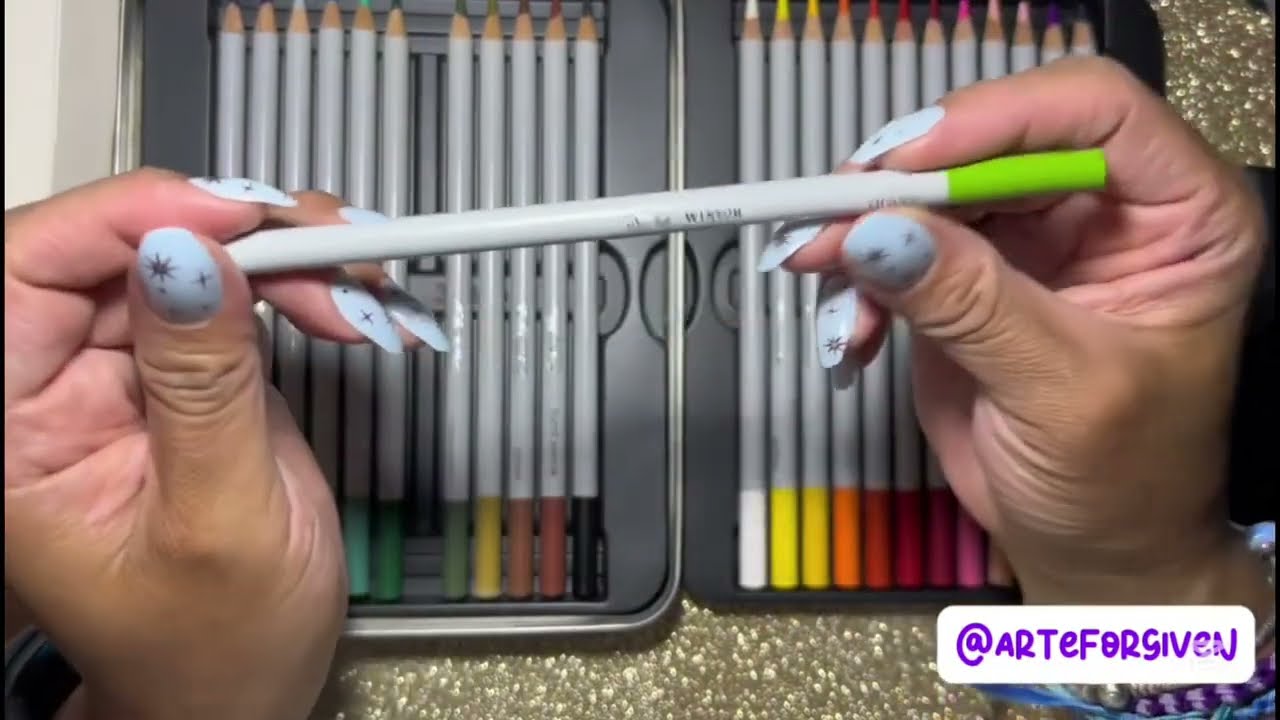 probando lapices de winsor & newton @ArteForgiven #arte #lapices #winsornewton #arteforgiven