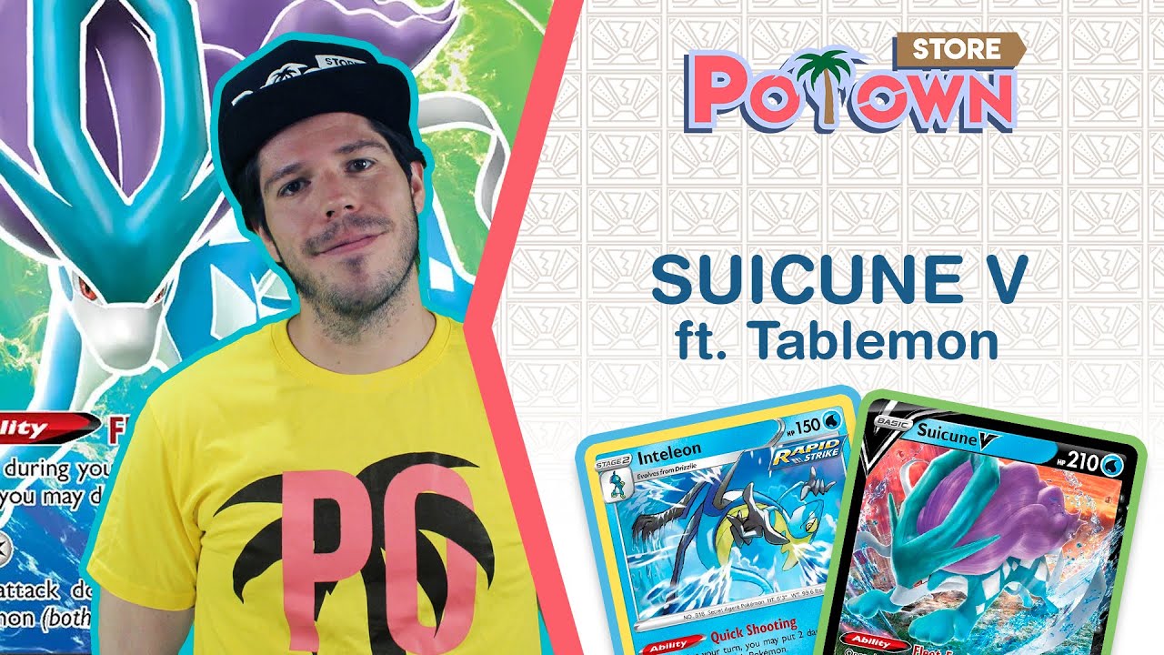 Crashing Waves! Suicune V in Standard. ft. Tablemon | PoTown Store