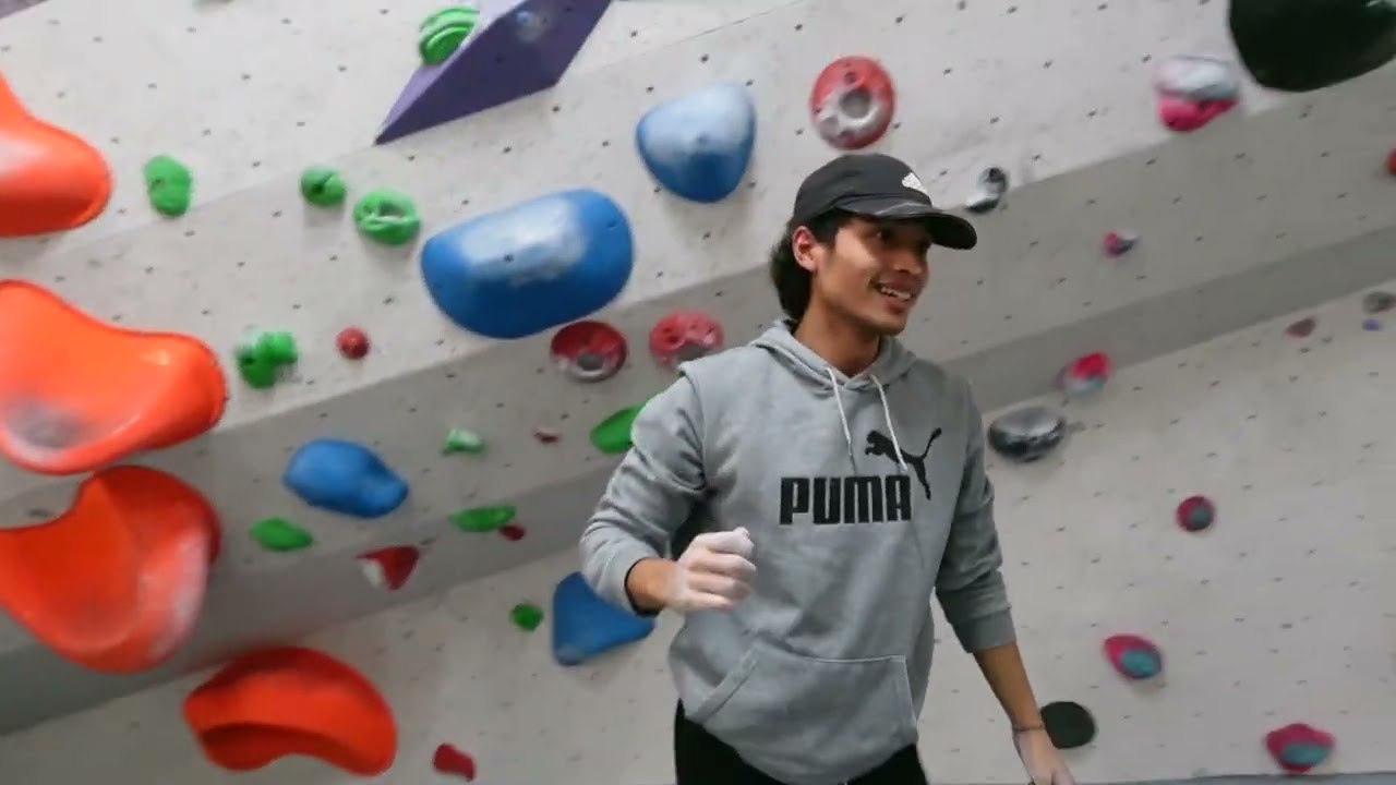all out bouldering session doesn't go as planned