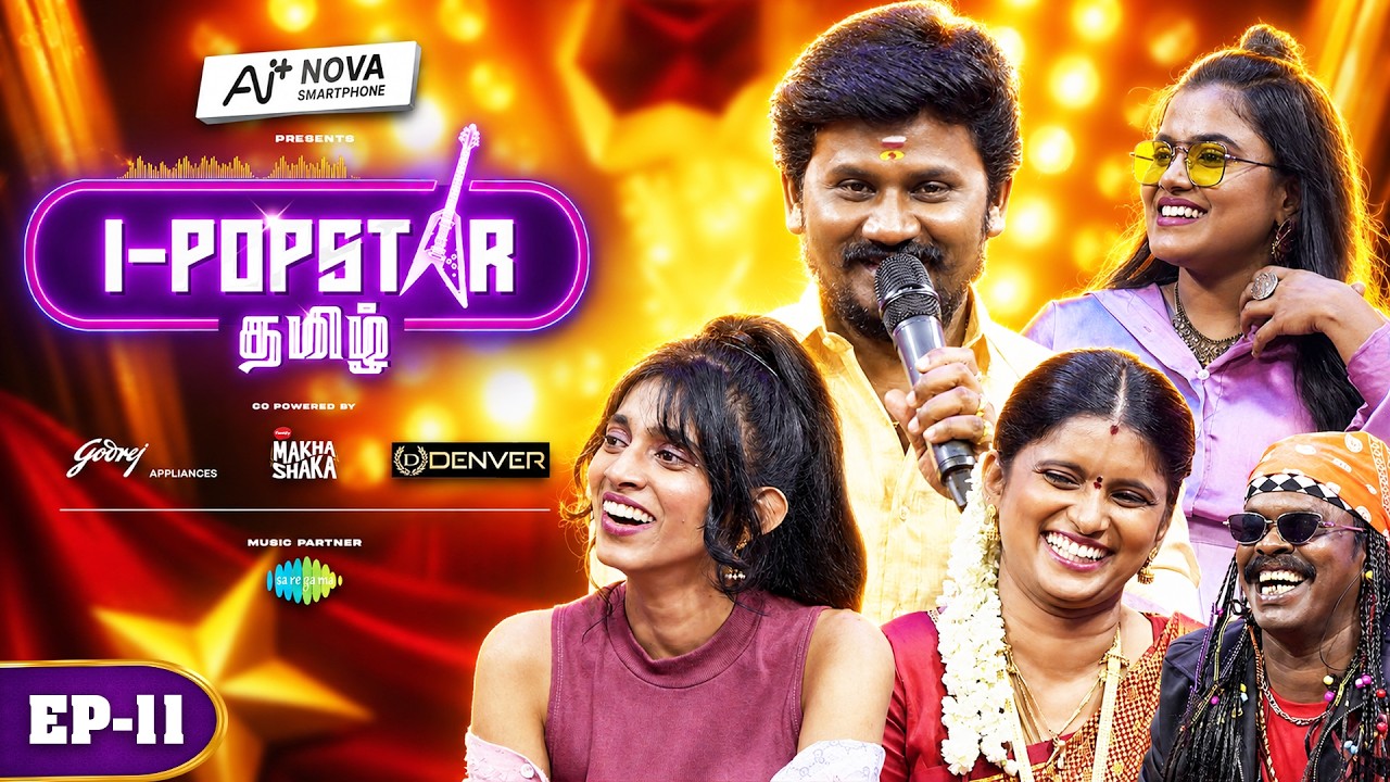IPOPSTAR Tamil Episode 11⭐| Collab Round🌟🎶|Asal, Shakthisree, Anthony Daasan |Media Masons
