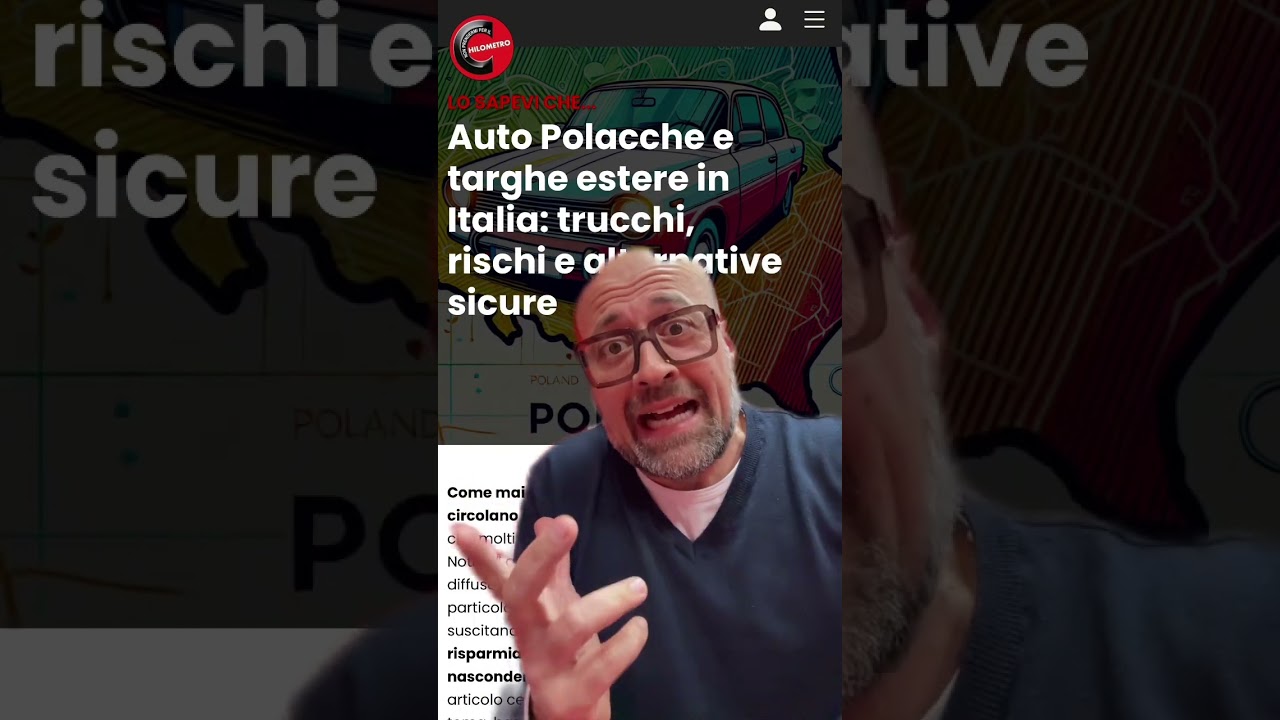 #targhepolacche #nonprendermiperilchilometro NON SI POSSONO VENDERE LE AUTO CON TARGHE POLACCHE