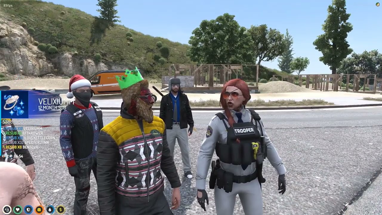 Siz Tries His Newly Found Skills on Copper and Stanley 3rd Parties -  UberHaxorNova || GTA 5 RP