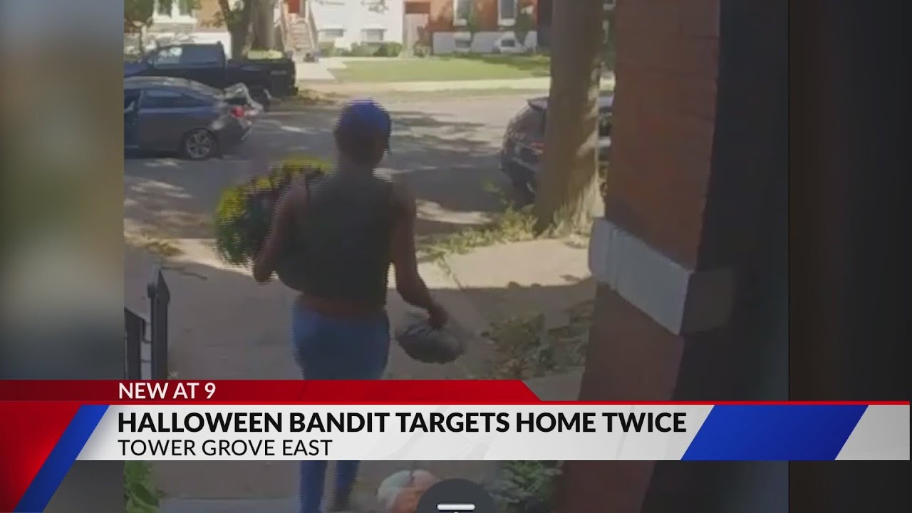 Thief steals Halloween decorations from home twice in one day