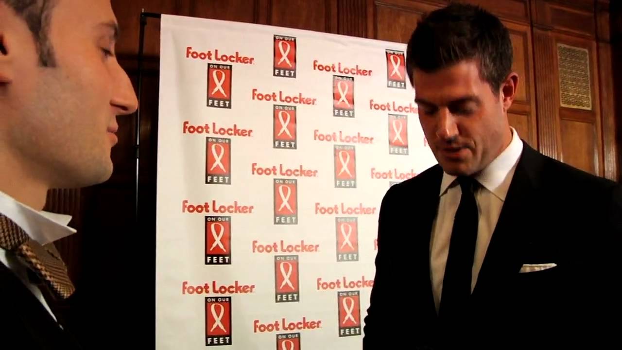 Jesse Palmer at Foot Locker Foundation's 