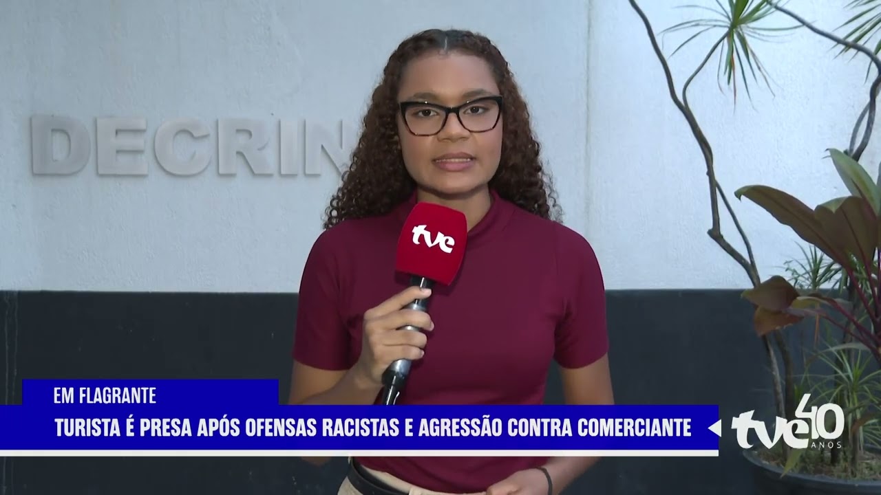 TURISTA É AUTUADA POR INJÚRIA RACIAL APÓS AGRESSÃO A COMERCIANTE NO PELOURINHO|TVE NOTÍCIAS 22/01/26