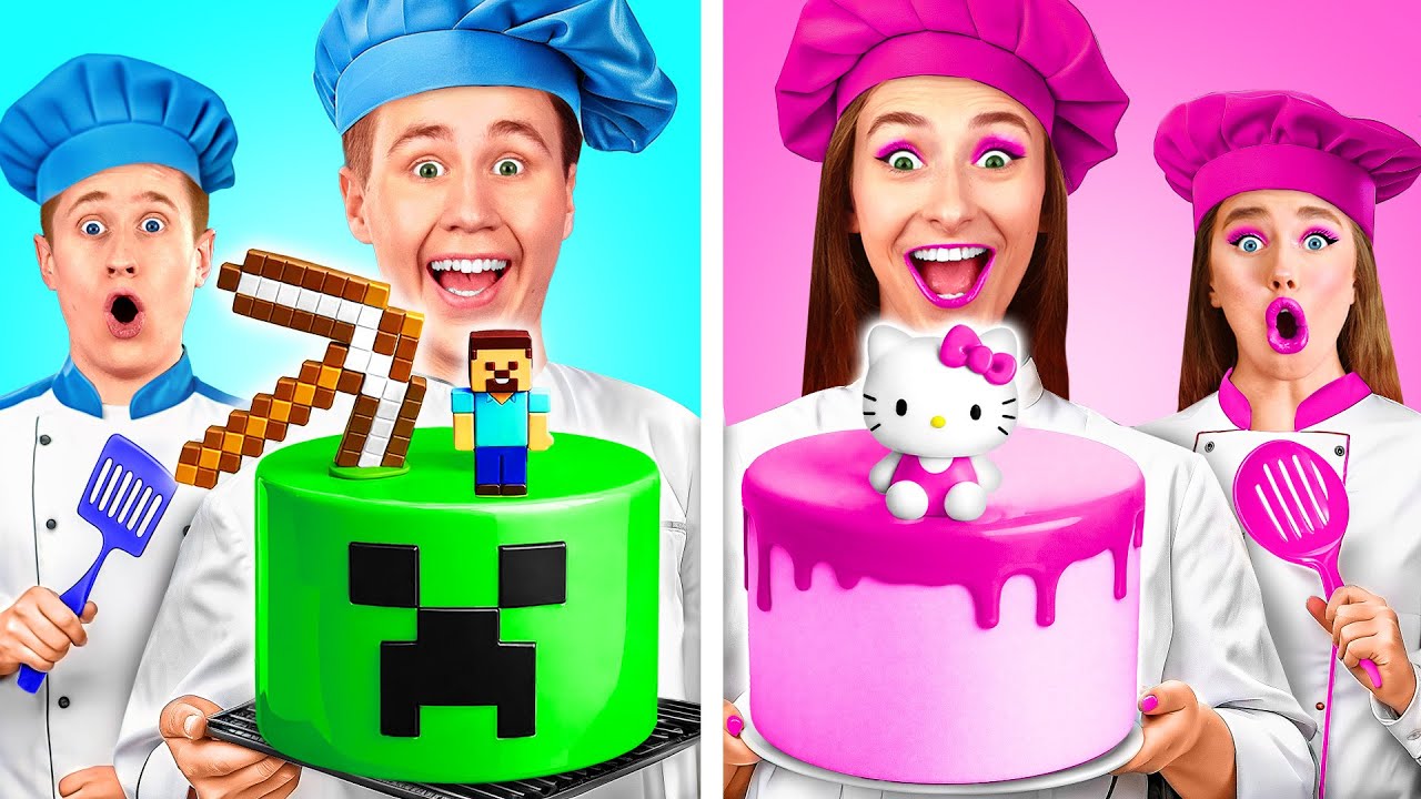 Кулинарный Челлендж: Мальчики VS Девочки | Эпичная Битва с Едой от GoFun Challenge