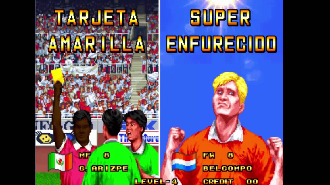Neo Geo Cup 98.. longplay Mexico