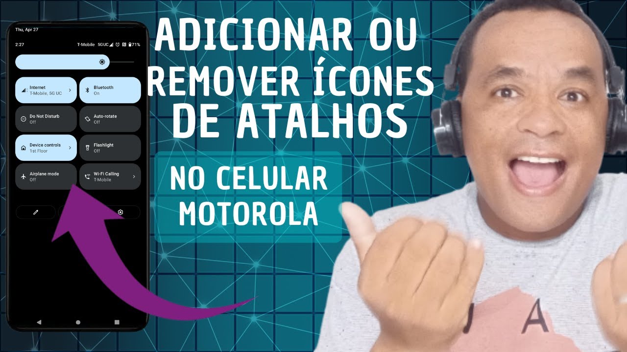 Como Adicionar ou Remover Ícones de Atalho na Tela de Deslize do Celular Motorola