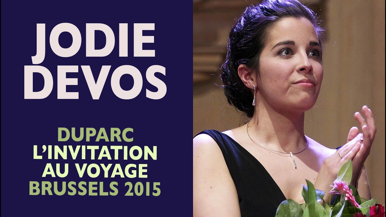 Jodie Devos sings a dreamy mélodie early in her career
