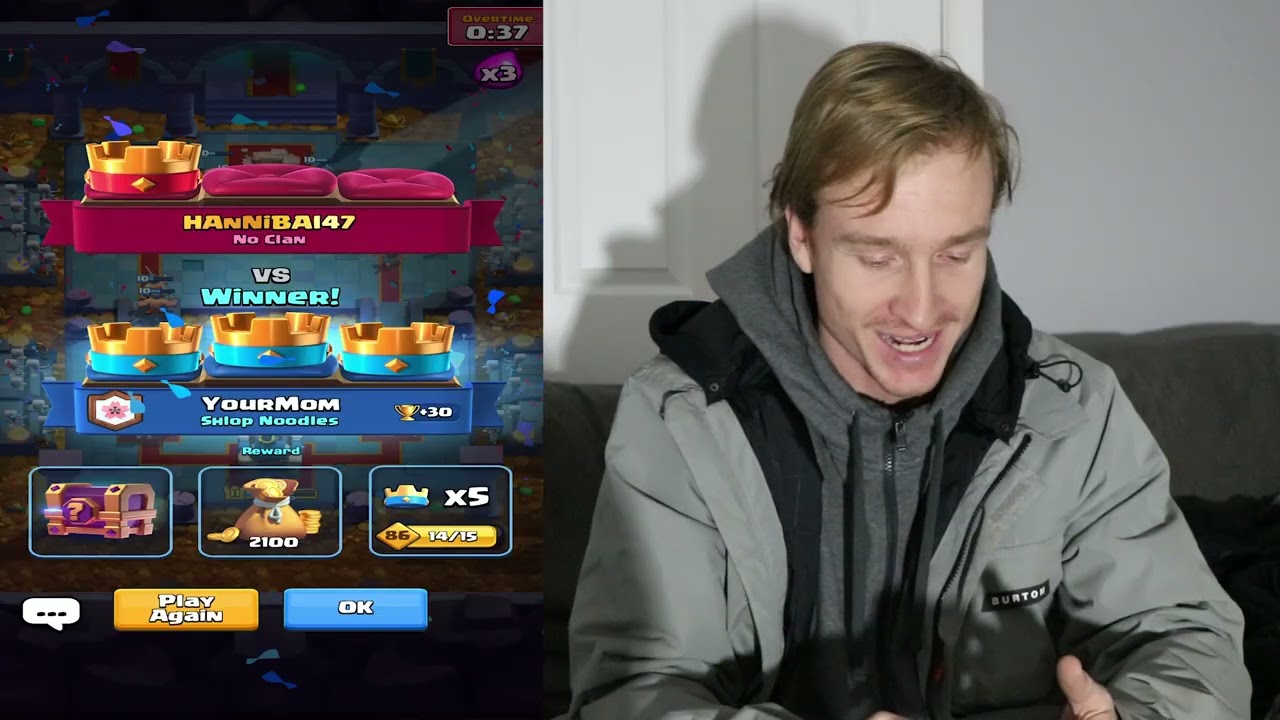 clash royale day 1