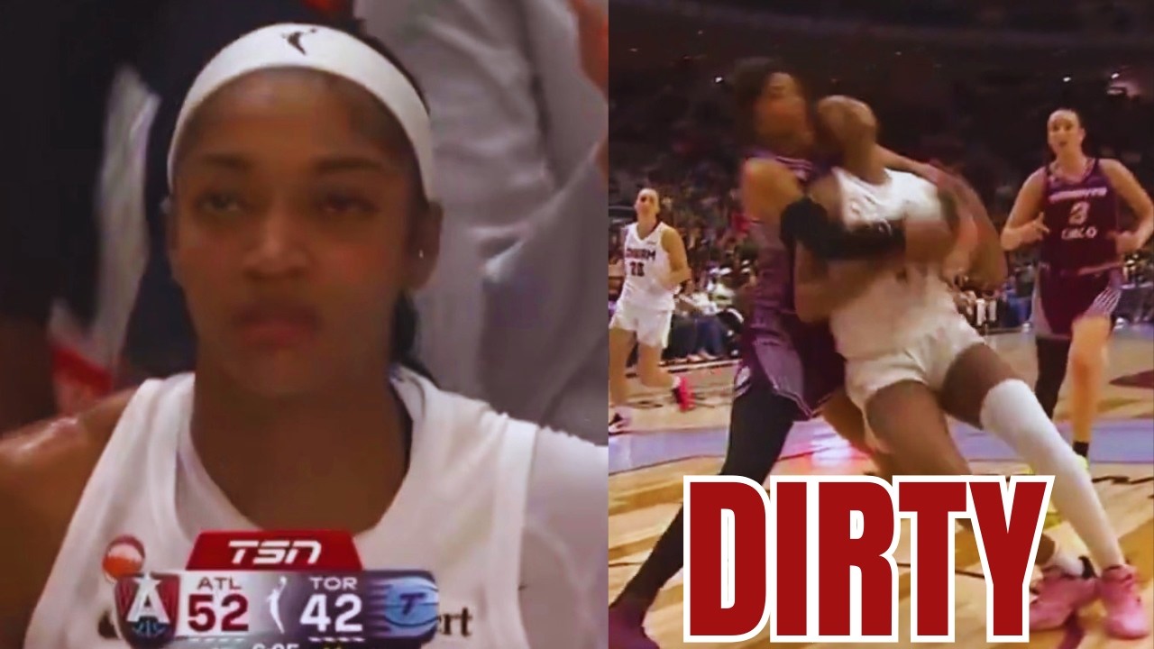 (WOW!!!) Angel Reese HACKED & TACKLED By Isabelle Harrison as Atlanta Dream BLOWOUT Tempo