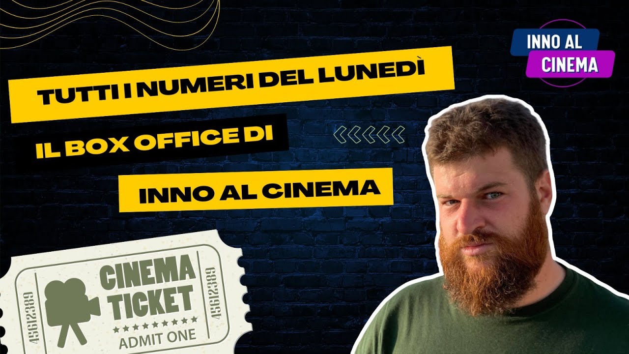 Tutti i Numeri del Lunedì - Il Box Office di Inno Al Cinema! (29/01/2024)