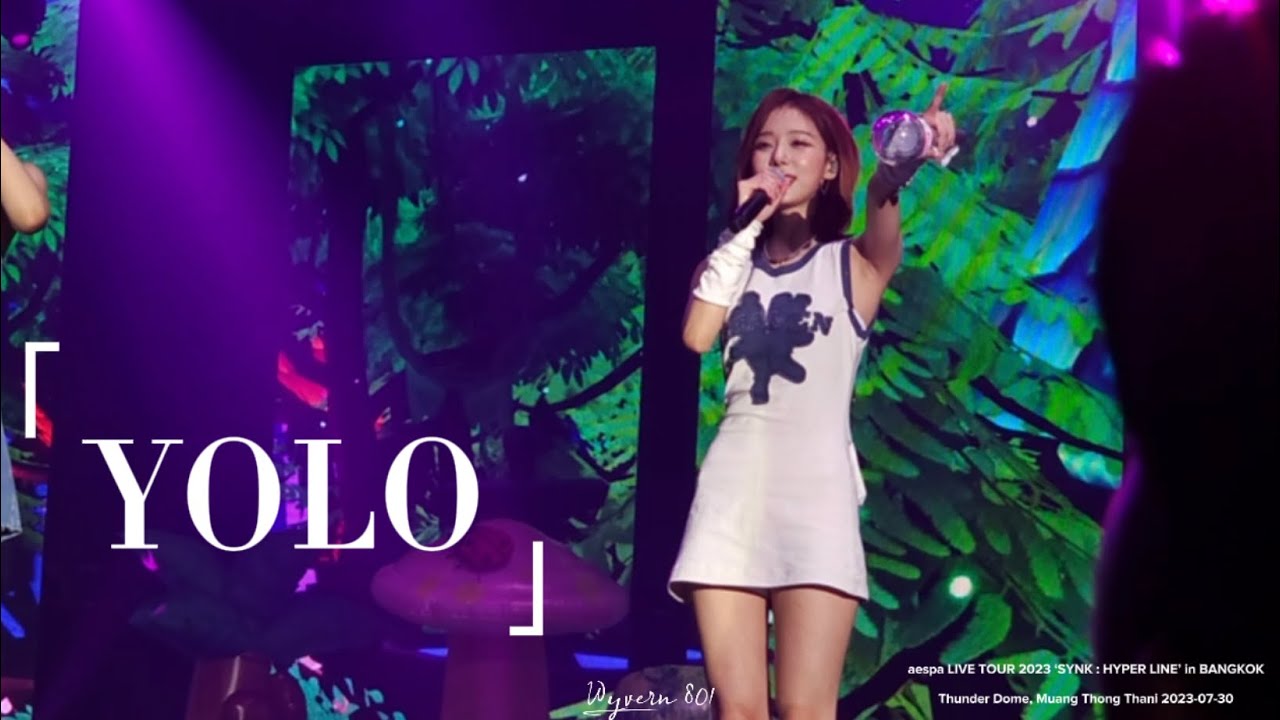 [4K][FANCAM]230730 aespa WINTER - YOLO @ ‘𝗦𝗬𝗡𝗞 : 𝗛𝗬𝗣𝗘𝗥 𝗟𝗜𝗡𝗘’ 𝗶𝗻 𝗕𝗔𝗡𝗚𝗞𝗢𝗞
