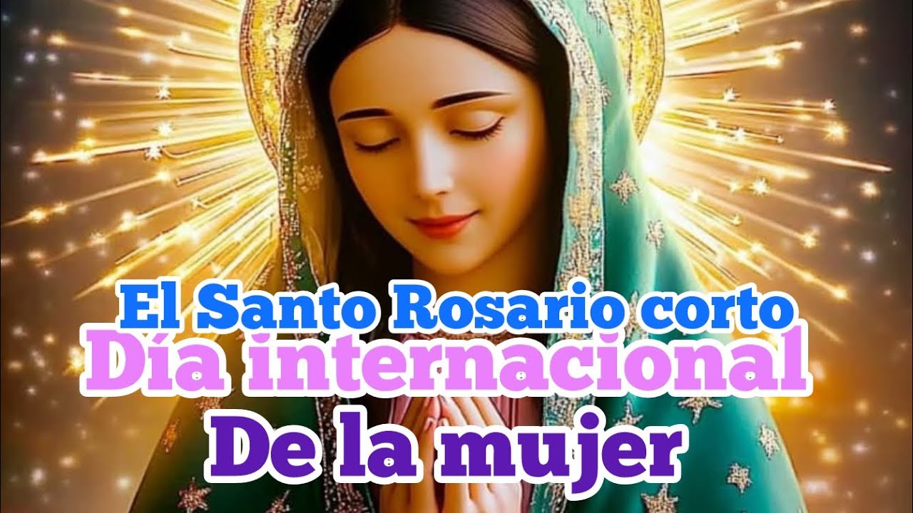 Santo Rosario corto de hoy/ Domingo 8 de marzo 2026 