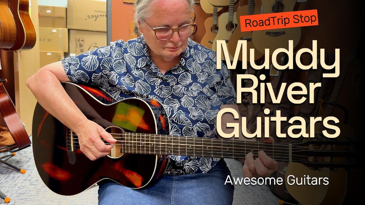 WOW Furch - Lowden -DOWina Boucher ** MUDDY RIVERS GUITAR ** RoadTrip Visit Kansas