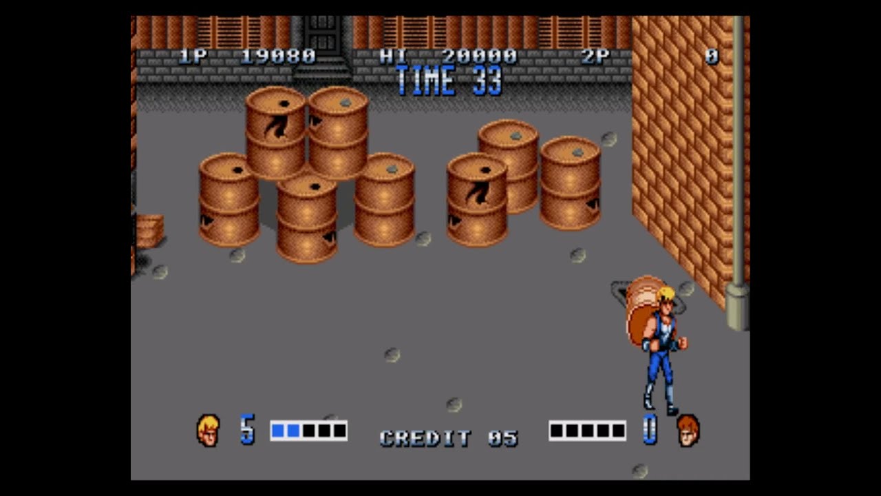 Double Dragon (Sega Genesis) Music & Sound Hack by Segaman with Arcade Fix by hiro1112