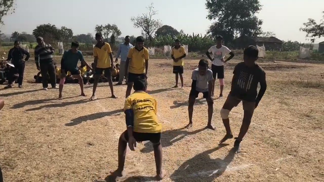 *कबड्डी* क्रीडा स्पर्धा श्रीराम हायस्कूल नांगनूर 