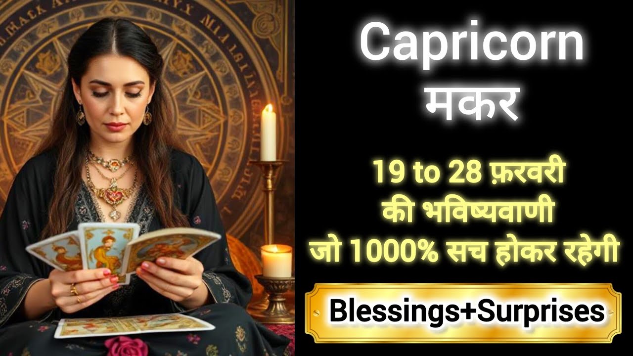 CAPRICORN ✨🎖️ मकर राशि 19 to 28 फ़रवरी 2026 🌹🎊MAKAR Rashi FEBRUARY 2026❣️👑 #capricorn #makar