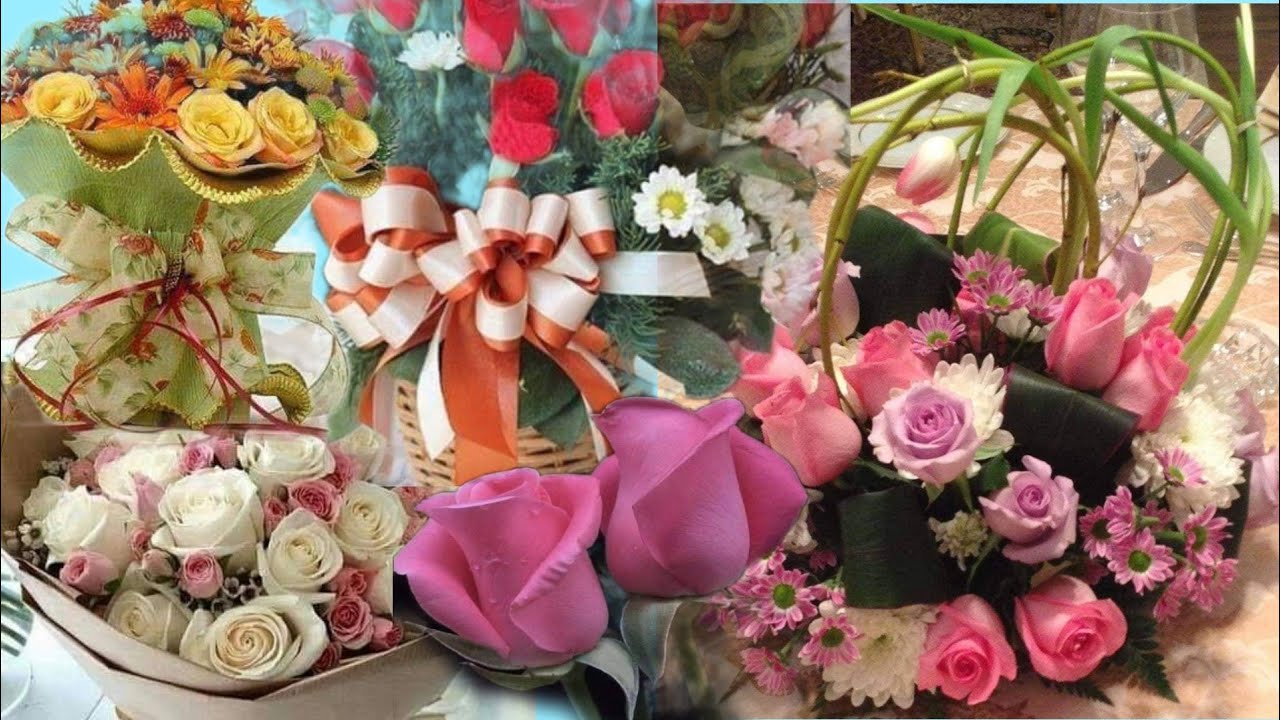 Collection of Flowers, sent by my FB friends in my messenger.