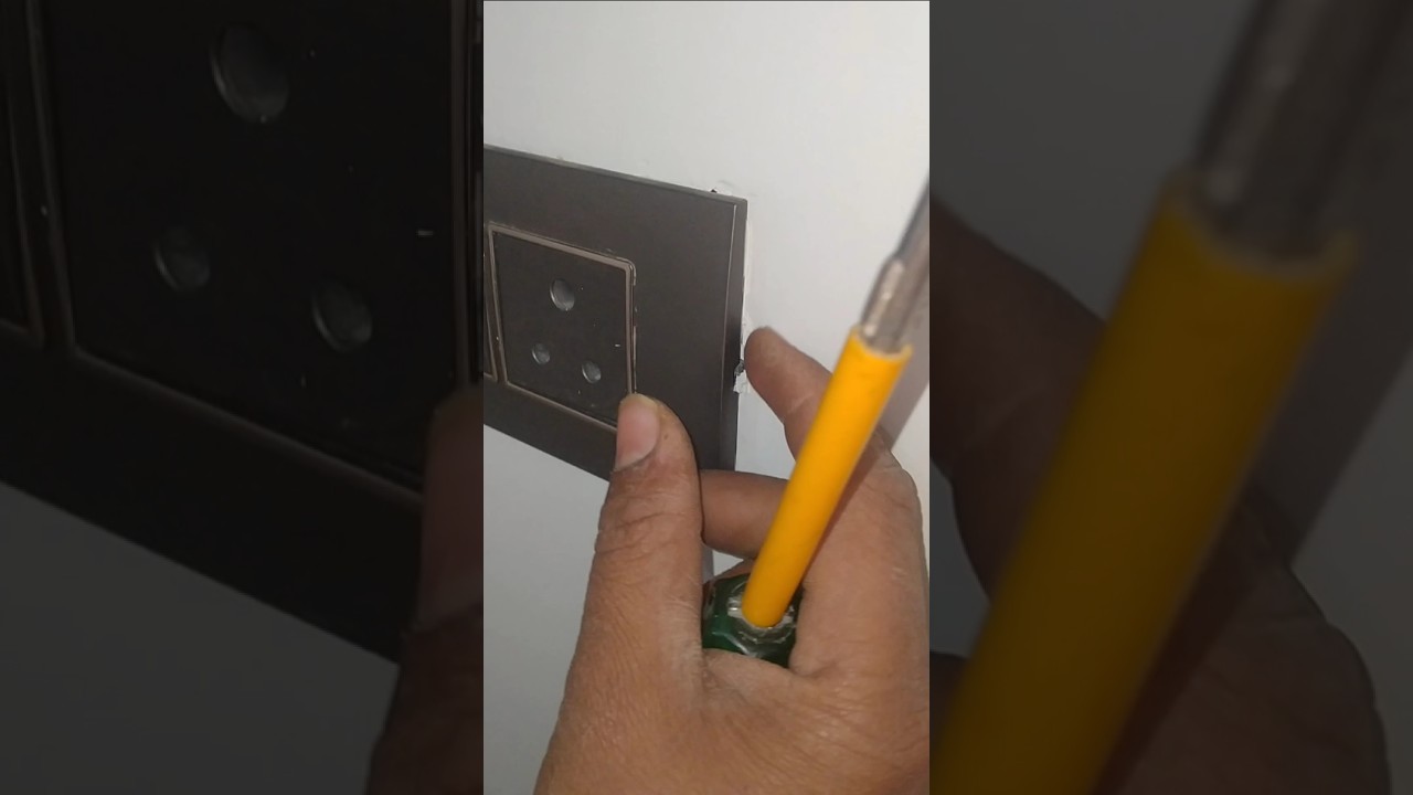 how to open modular switch board cover|| open modular covertrick#shorts#switch#electrical
