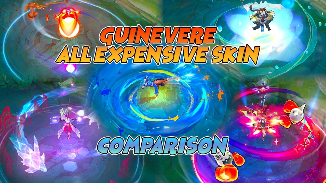 Guinevere All Expensive Skin Comparison