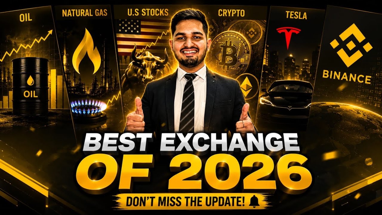 Best Exchange 2026 | Crypto | Bitcoin | Stocks | Gold | Silver | Forex | Oil | Natural Gas | Binance