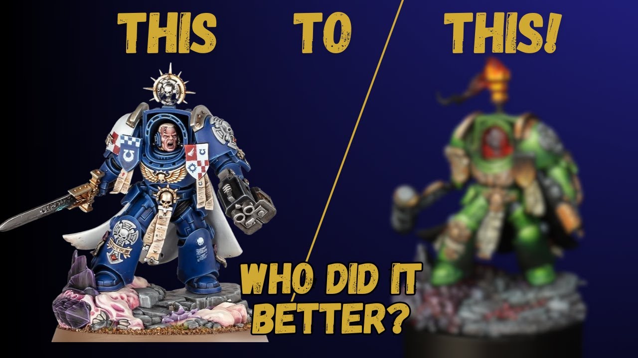 Kitbashing a Salamanders Captain