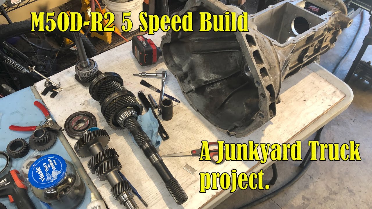 5 Speed Manual Transmission Build | M5OD-R2 5 Speed | Junkyard Truck Project