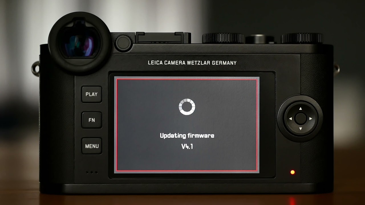 Leica CL firmware update