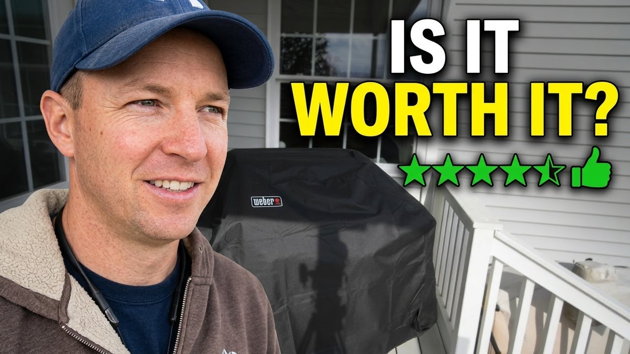 BEST VALUE GRILL COVER!!! Works Great for 3 Burner Grills | link in Description👇