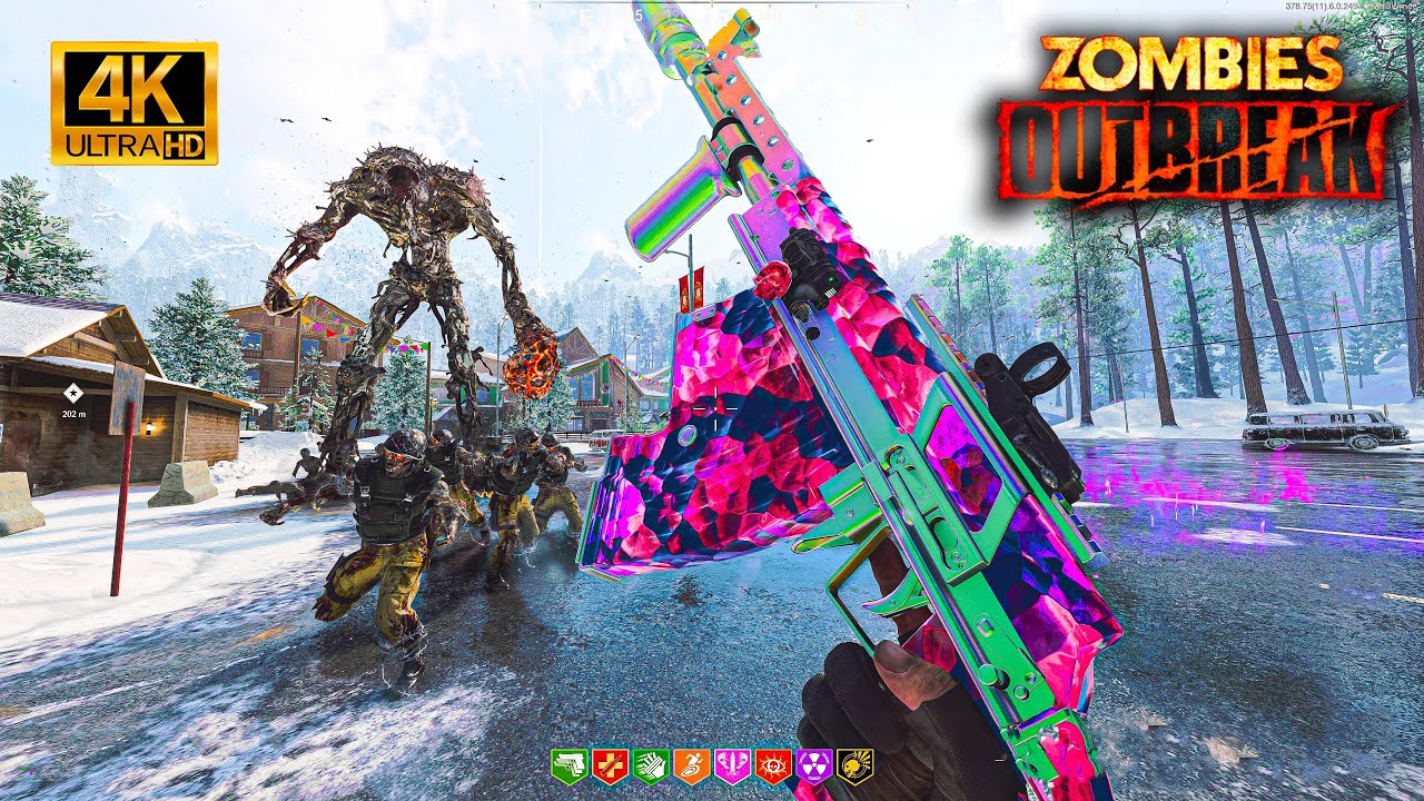 COD:Cold War Zombies | Outbreak Gameplay With UGR RTX 4090 Ultra Graphics [4K 60FPS] (No Commentary)