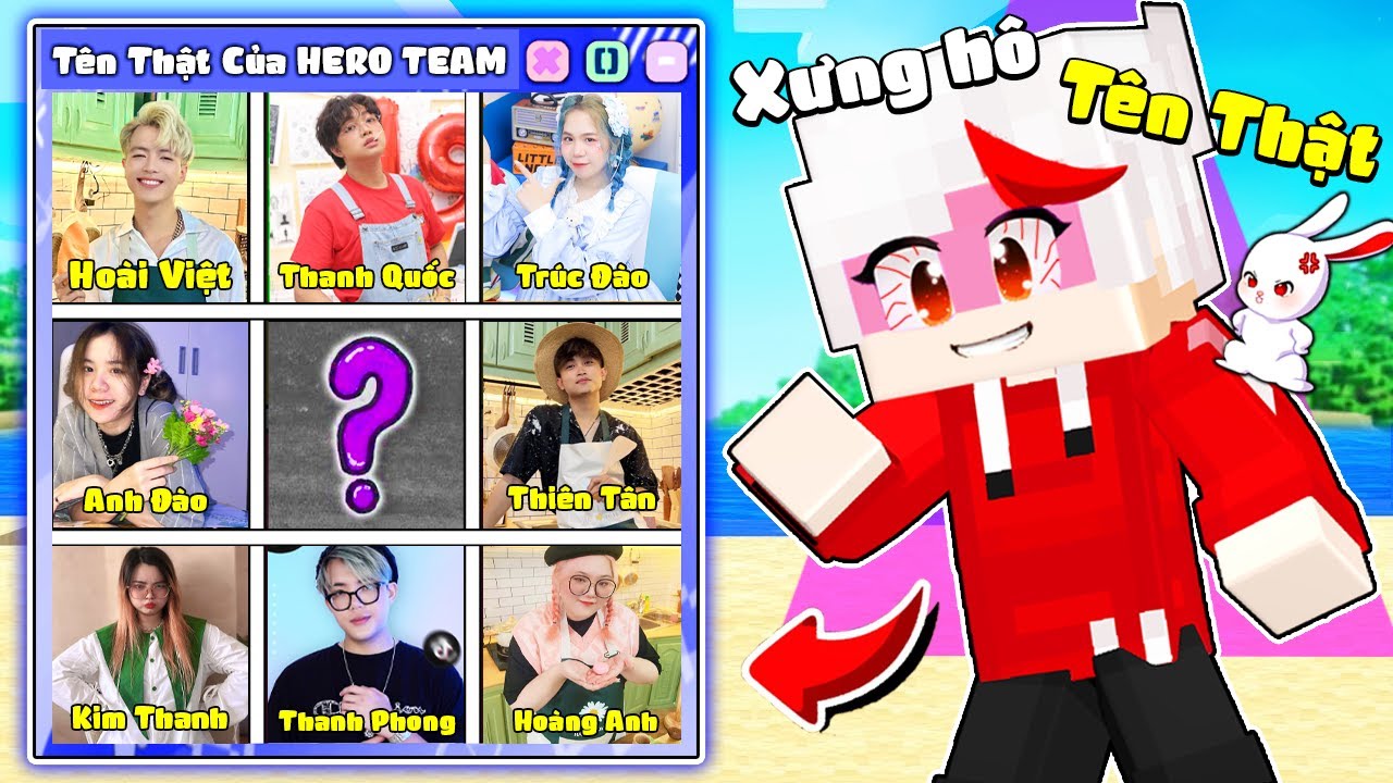 Kairon Thử Thách 24H Gọi Tên Thật Của HERO TEAM VÀ CÁI KẾT | Hero Team Gọi Nhau Bằng Tên Thật 😂