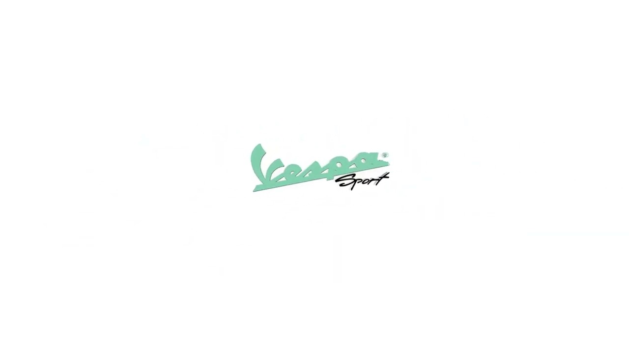 Animación Outro - Logo Vespa Sport