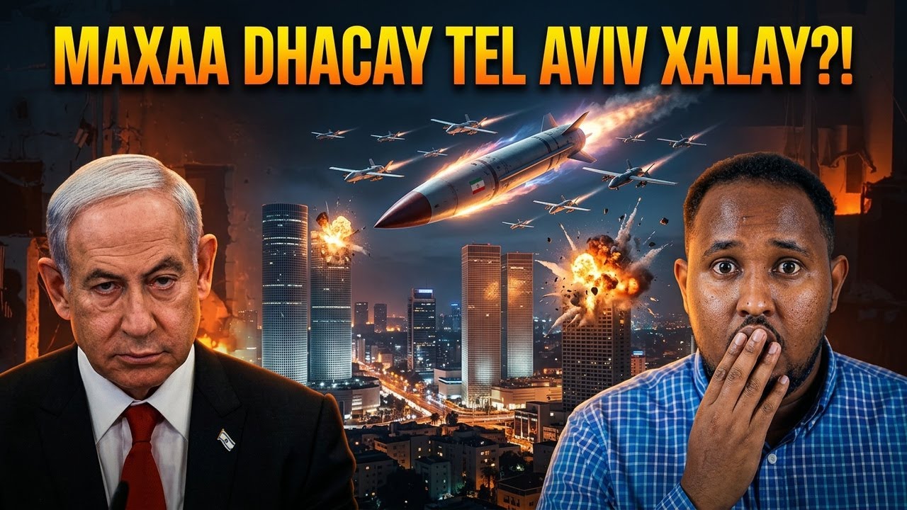 IRAN oo Xalay Tel aviv ka Samaysay waxan horey aduunka loogu arag!!