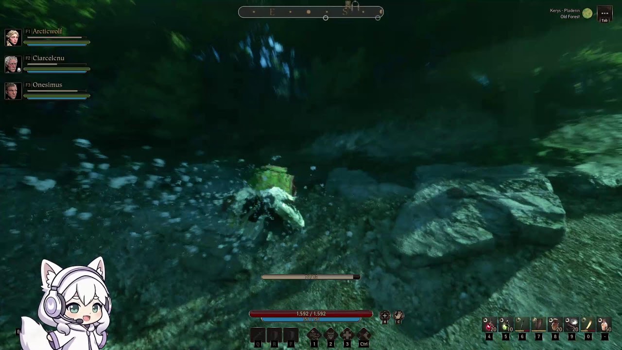 Going Collecting, Crafting and running from Boars in PaxDei with ArcticWolf