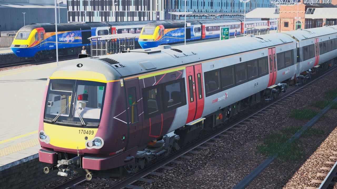 CrossCountry Class 170 on the Midland Main Line! | Train Sim World 4