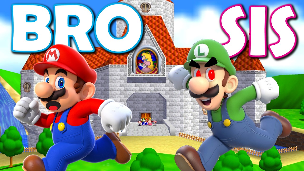 Mario vs Hunter (Super Mario 64)