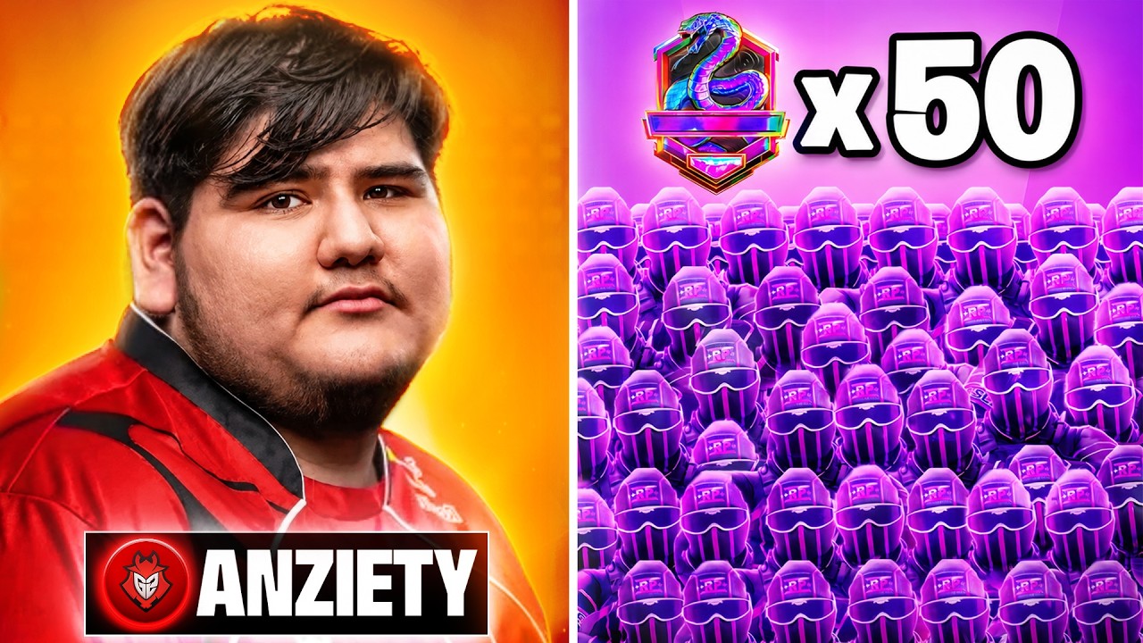 Can 50 IRIDESCENT Players Beat ANZIETY?