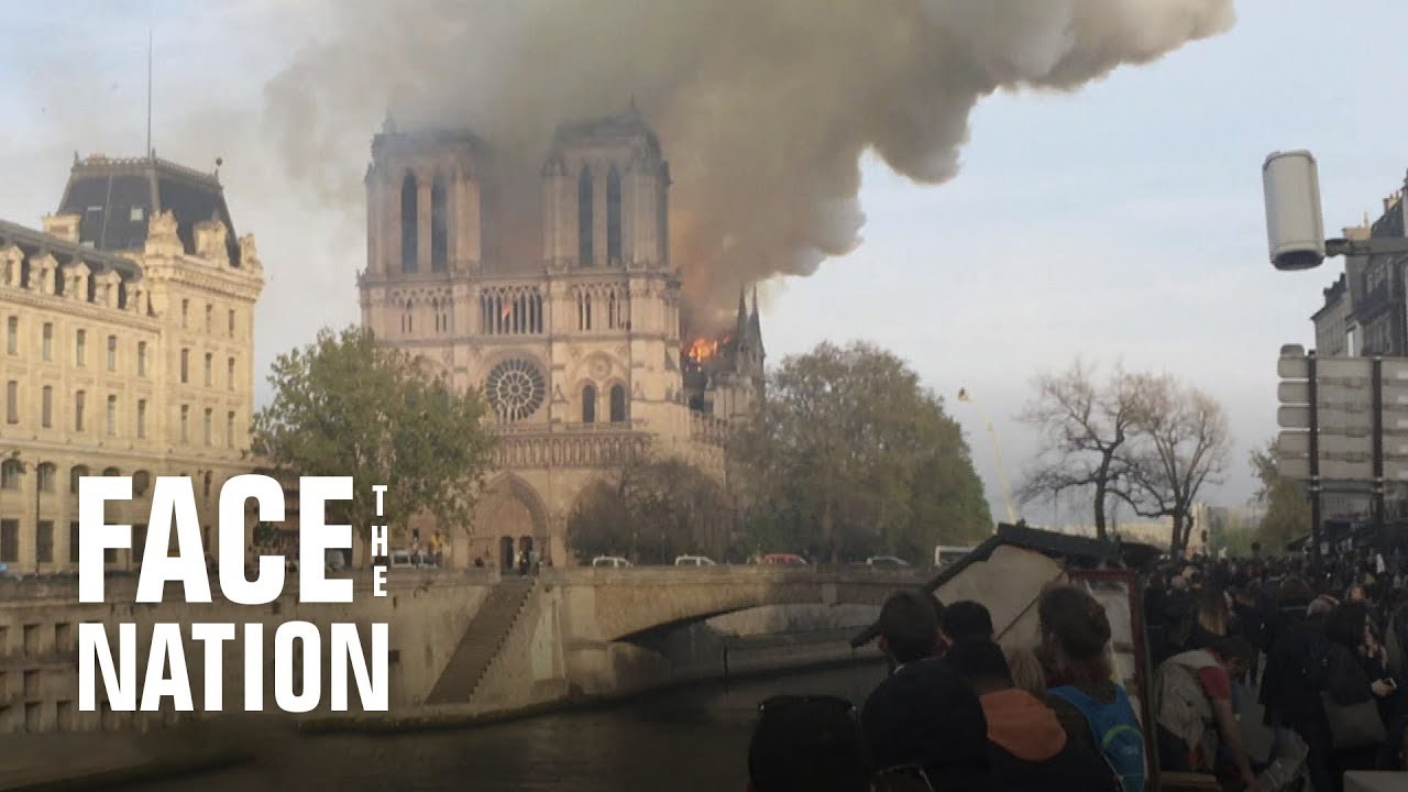 Bob Schieffer reflects on burning of Notre Dame