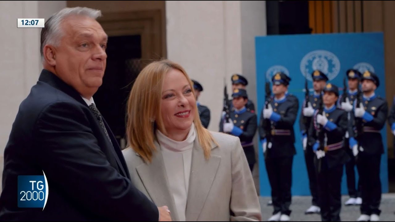 La visita del presidente ungherese Orban a Roma