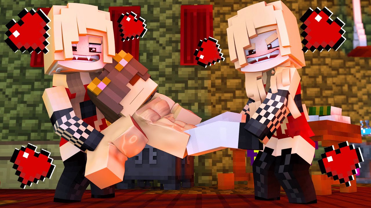 AS VAMPIRAS ME LEVARAM DORMINDO E ME BEIJARAM MUITO NO MINECRAFT