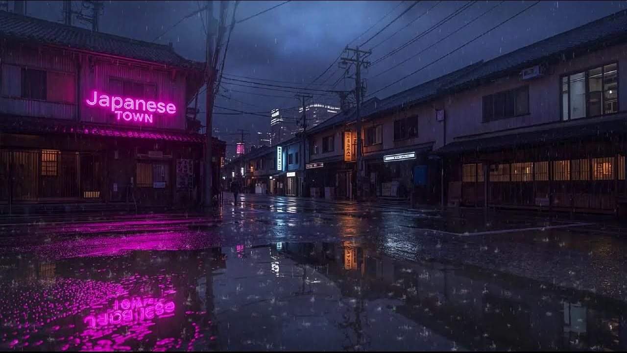 Rainy Night Lofi Mix 🌙 Calm Chillhop Beats to Relax, Study & Sleep #71