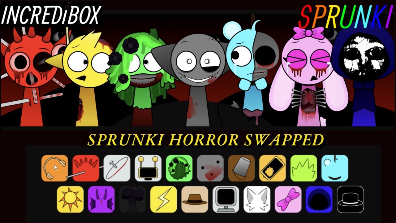 Incredibox - Sprunki (Horror Mode) but Swapped - Gameplay Showcase
