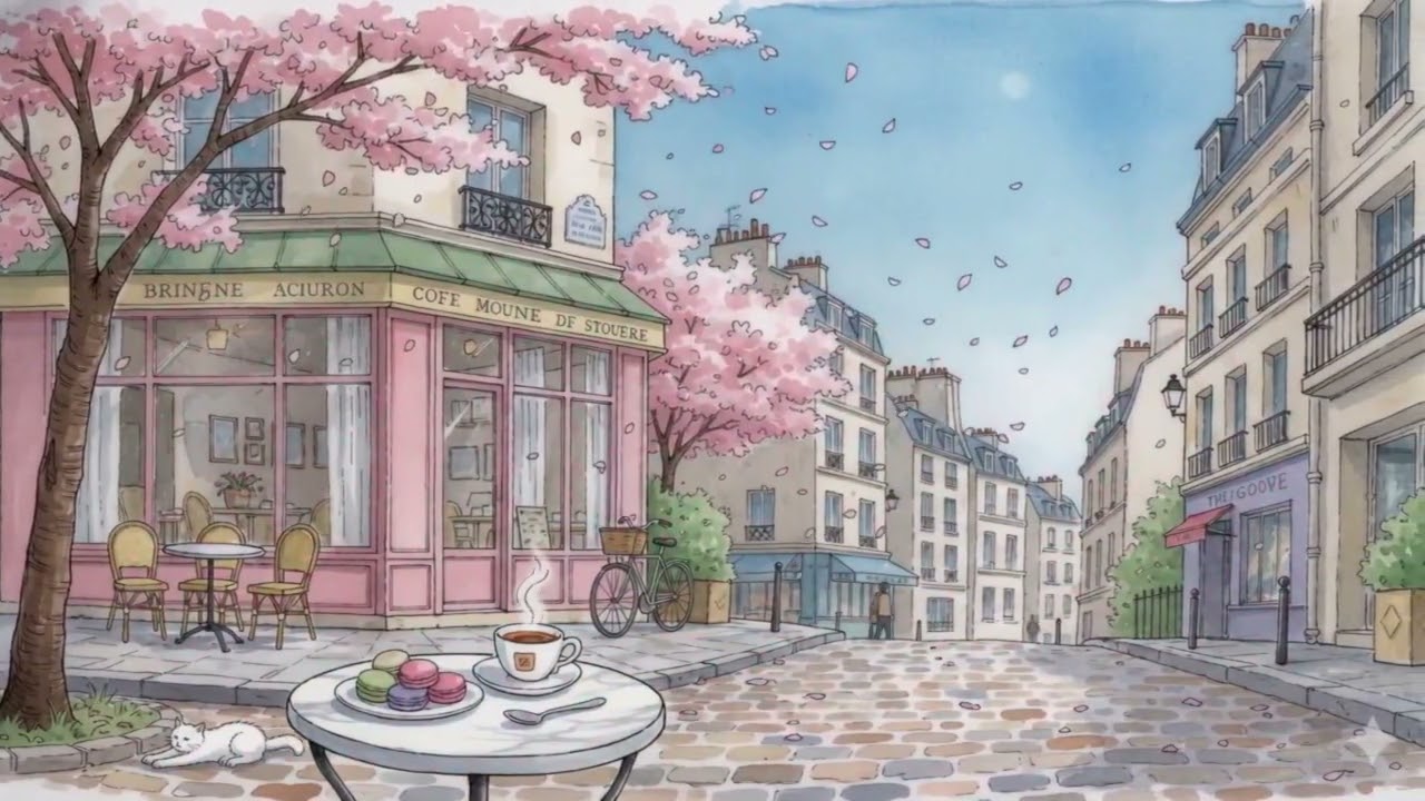 Paris cafe
